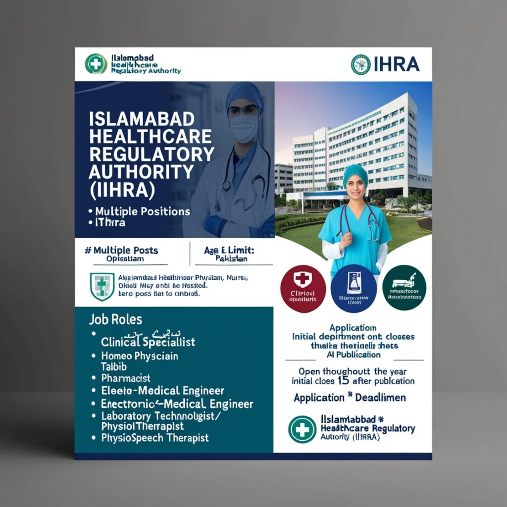 Islamabad Healthcare Regulatory Authority IHRA 2024