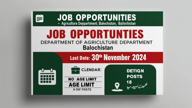 Provincial Health Department Balochistan Jobs 2024