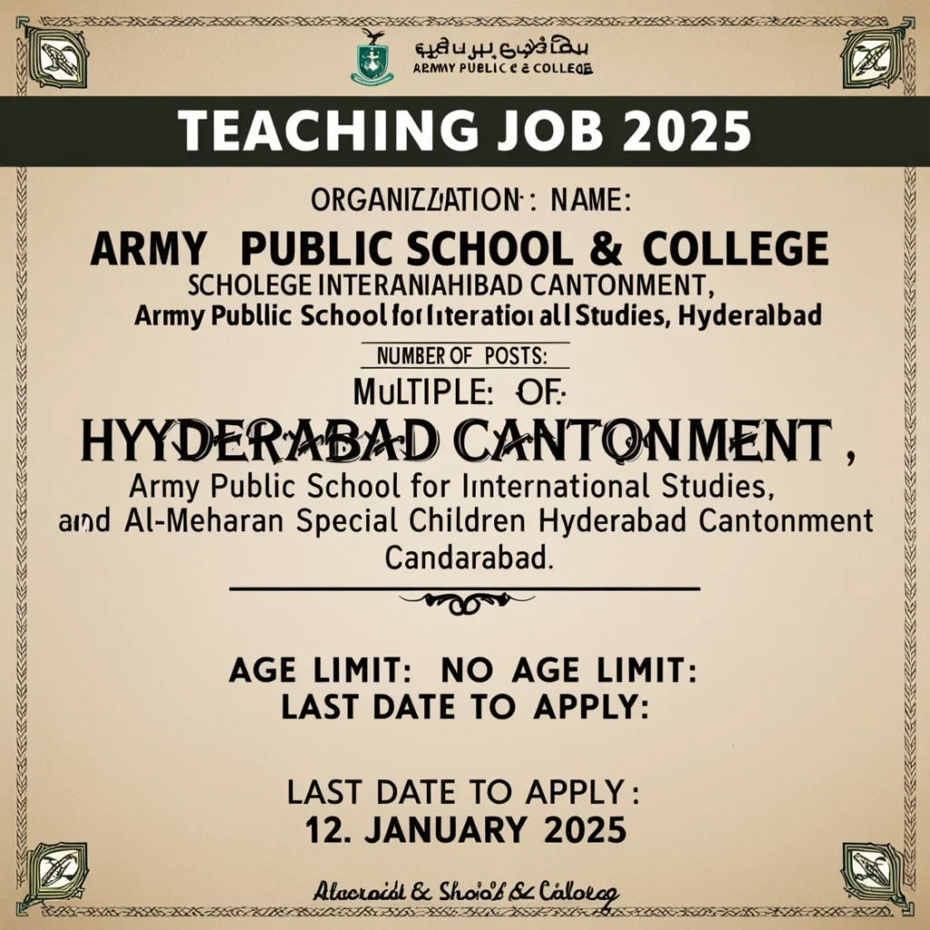 Hyderabad Cantonment Jobs 2025