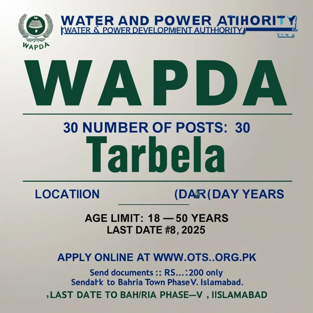 WAPDA Jobs 2025